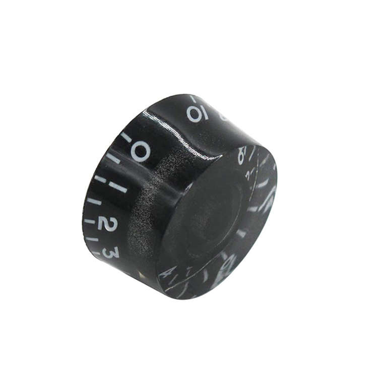 Black Speed Dial Gibson style replacement knob