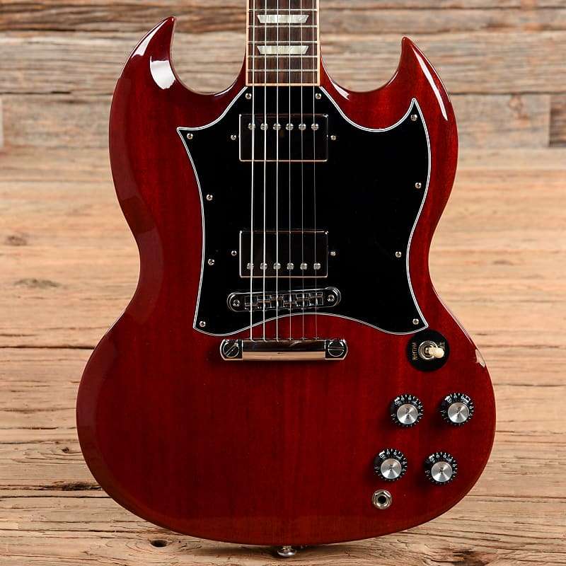 Black Full size SG guitar pickguard 