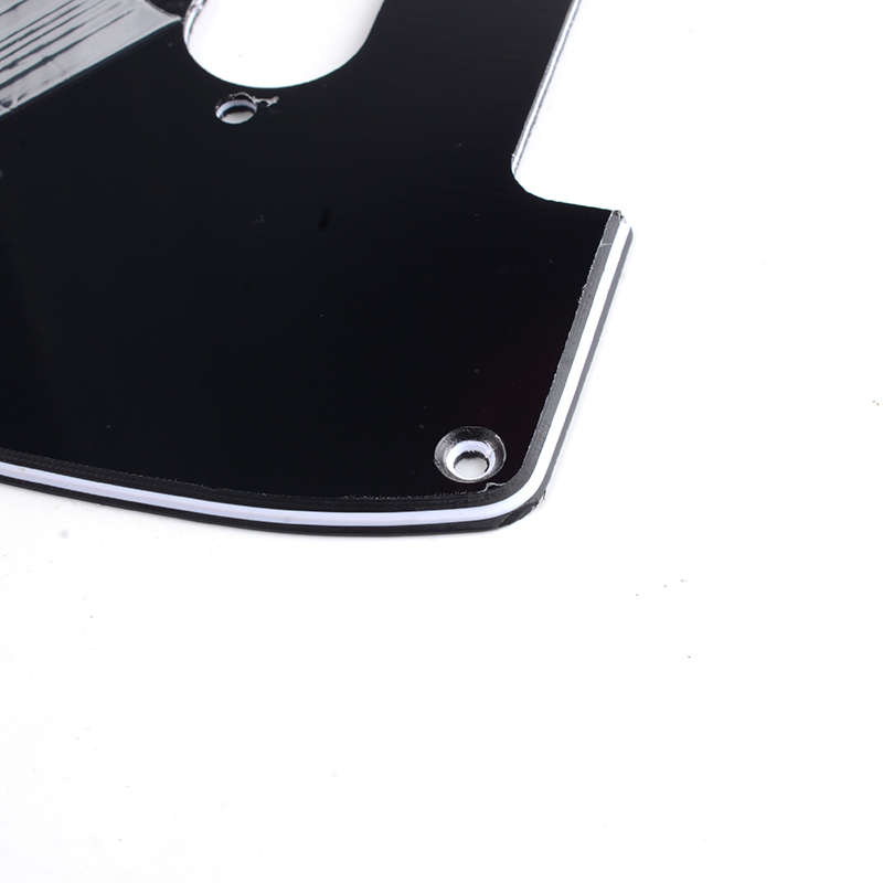 Black 3ply Nashville Telecaster Pickguard