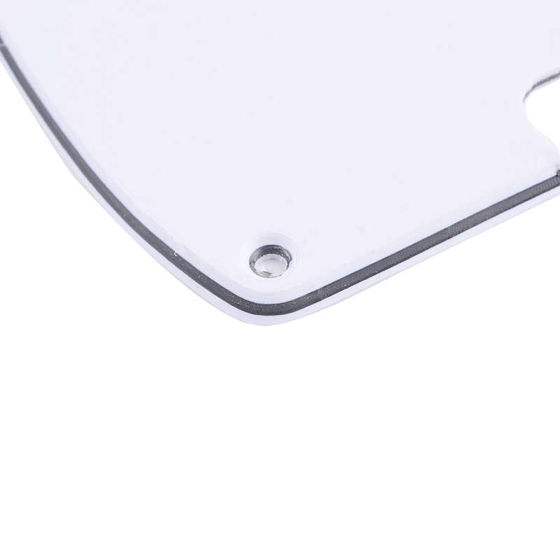 White 3ply Nashville Telecaster Pickguard