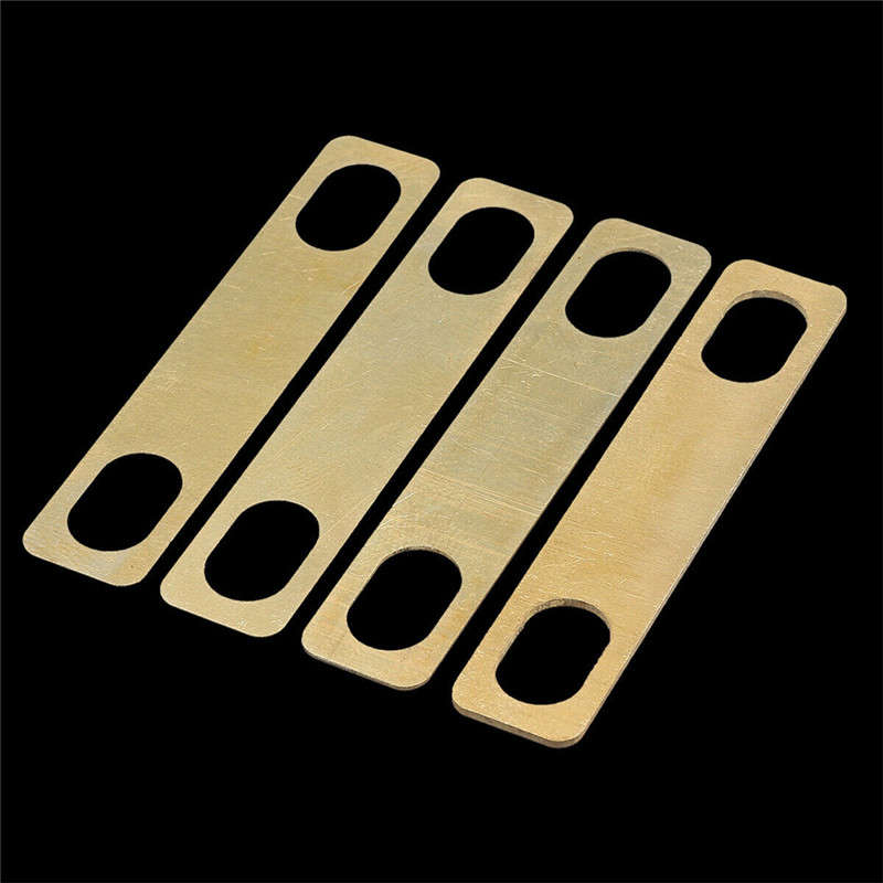 Brass Shims for guitar necks - Set of 4