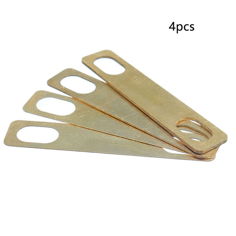 Brass Shims for guitar necks - Set of 4