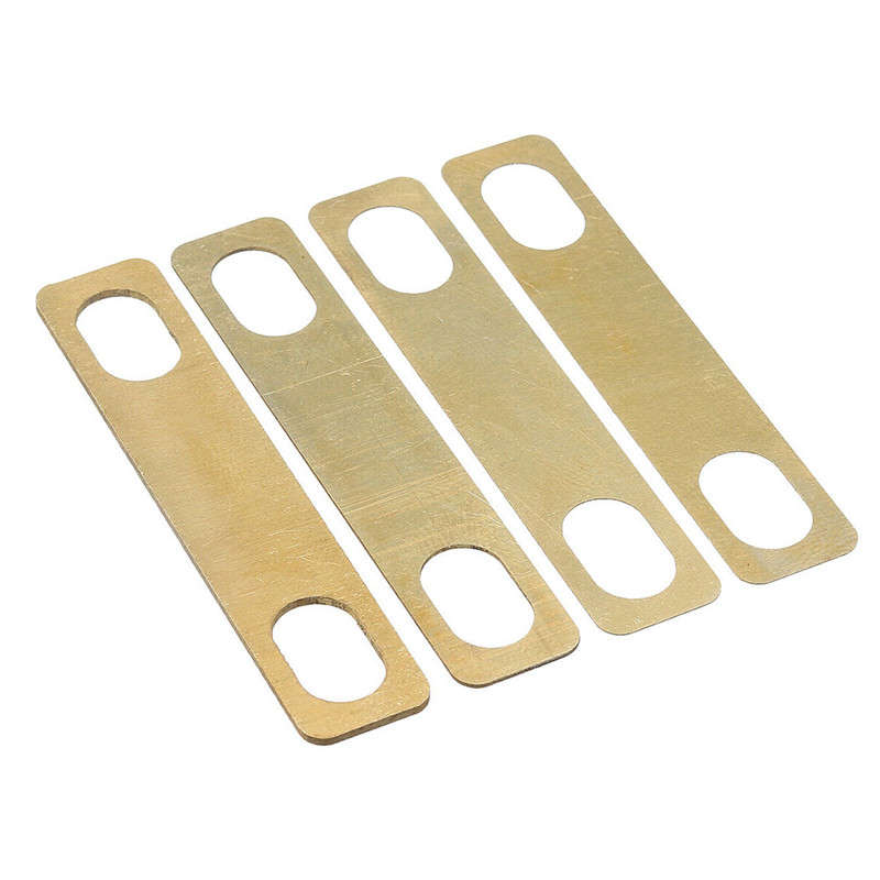 Brass Shims for guitar necks - Set of 4