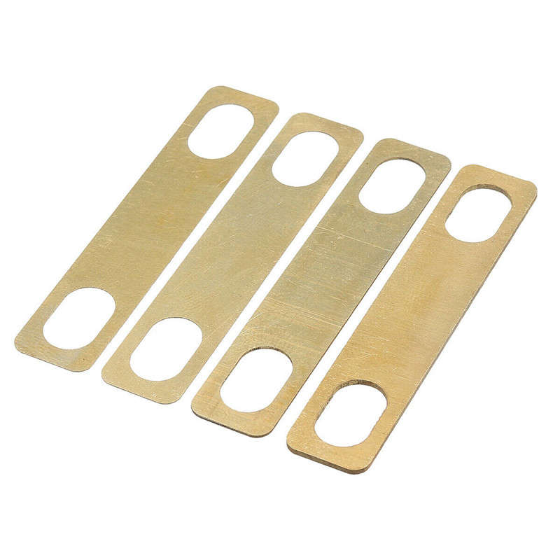 Brass Shims for guitar necks - Set of 4