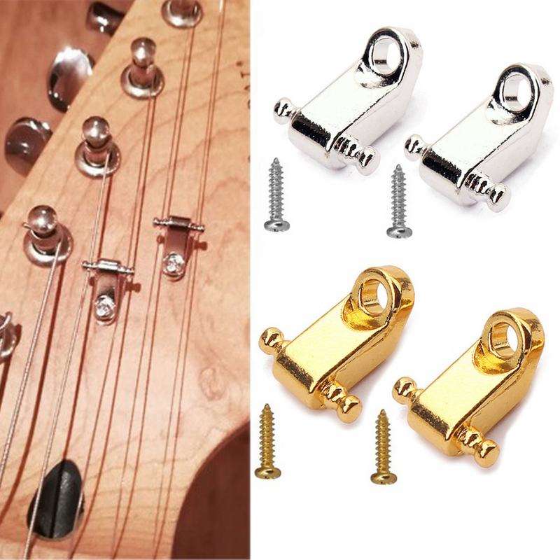 USA Modern type Black Guitar Roller String Retainer (Single)