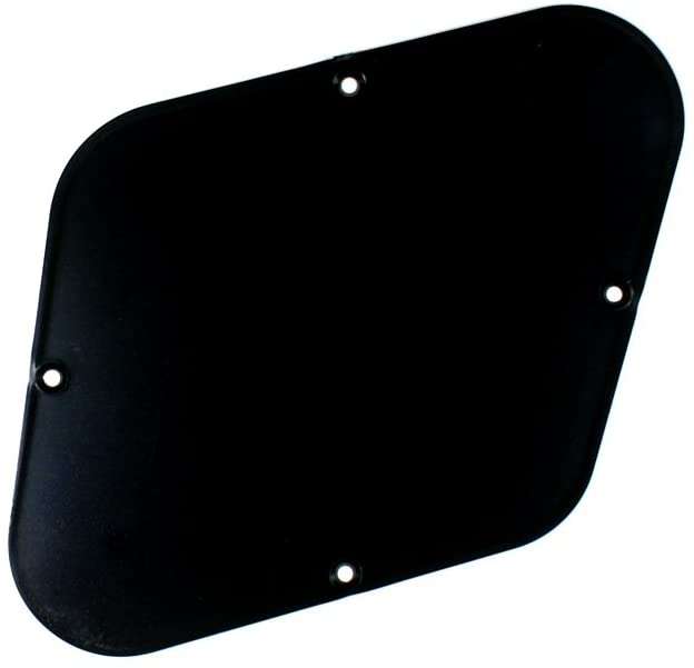 Black Les Paul Back Cover Plate