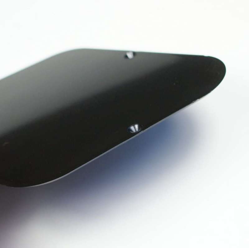 Black Les Paul Back Cover Plate