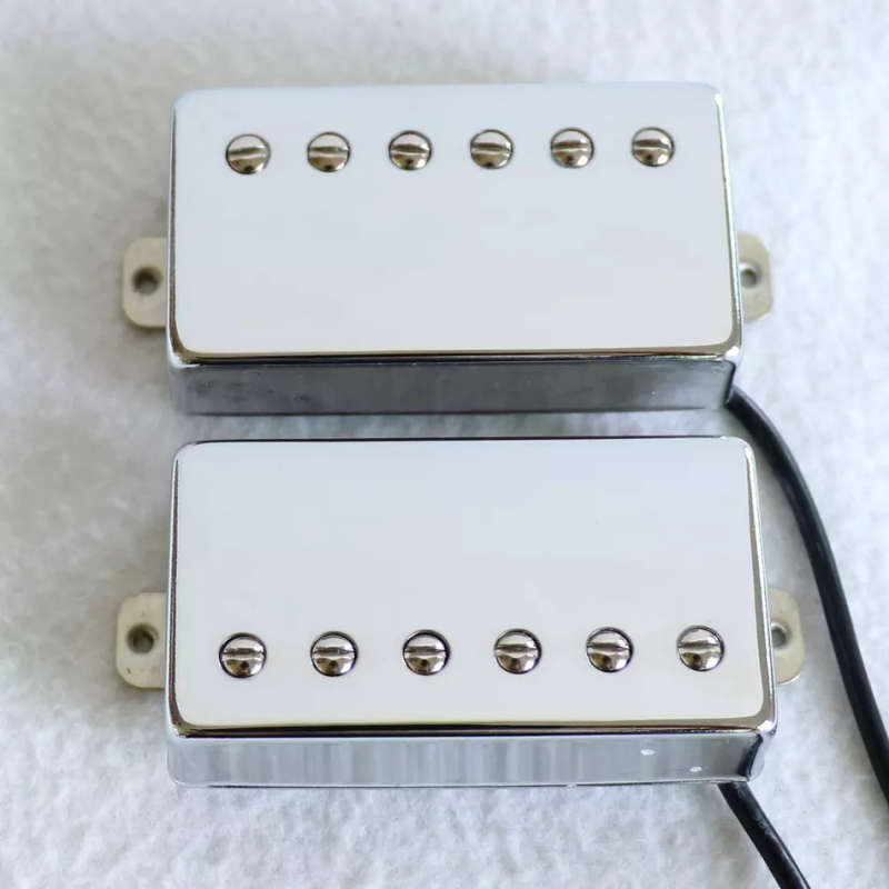 Chrome Karman AlNiCo 2 Humbucker Guitar Pickup (Single)