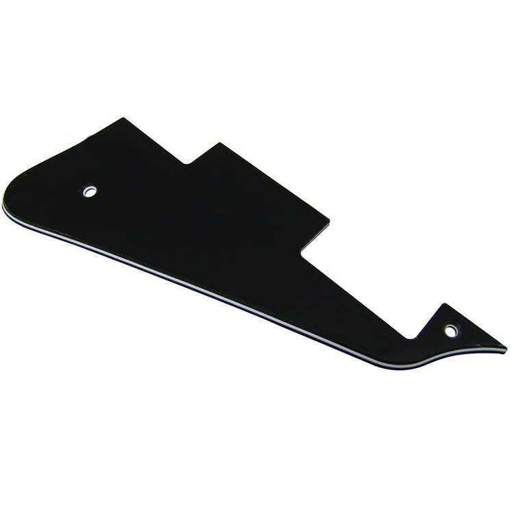 Black Les Paul Pickguard 3ply