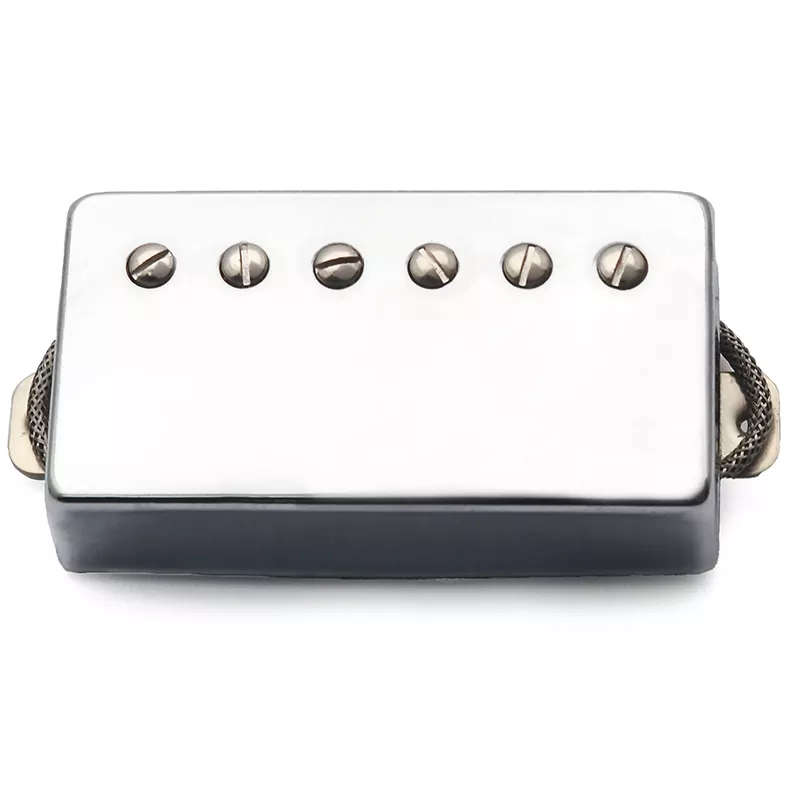 Chrome Karman AlNiCo 2 Humbucker Guitar Pickup (Single)