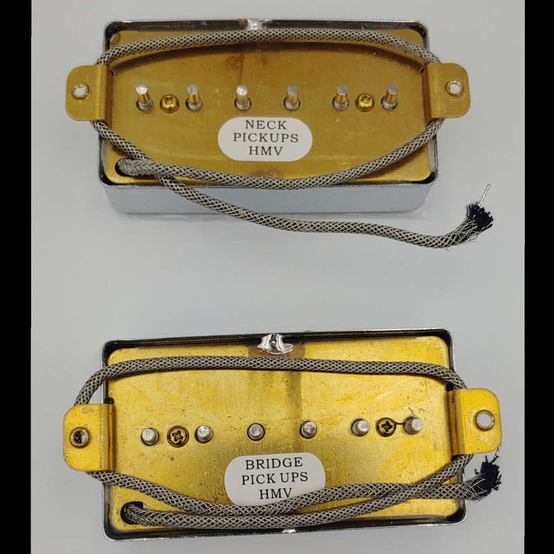 Chrome Karman P90 AlNiCo 5 Humbucker Sized Guitar Pickup (Single)