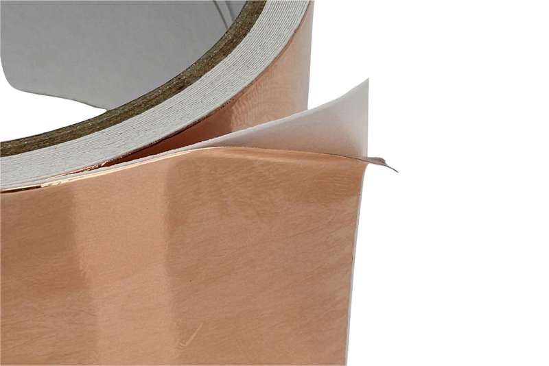5m x 50mm Copper Foil Tape Double Sided Conductive Single Side Adhesive