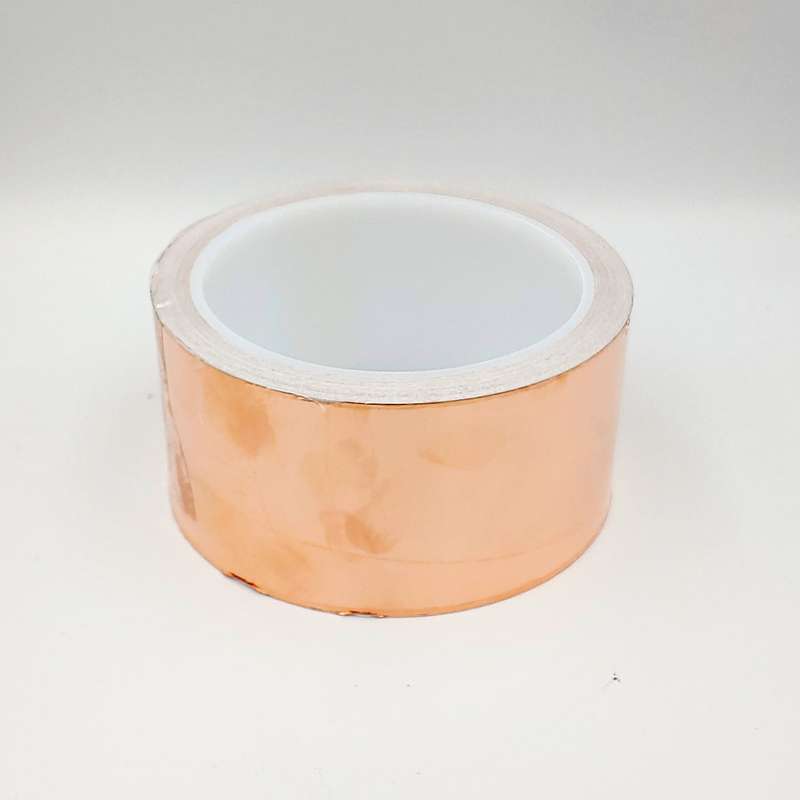 10m x 50mm Copper Foil Tape Double Sided Conductive Single Side Adhesive