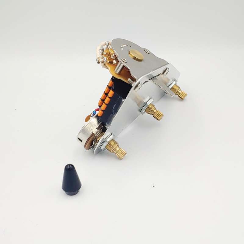 H/S/S with "Auto Split Mod" Prewired Electronic Assembly for Stratocaster type guitars - Solderless