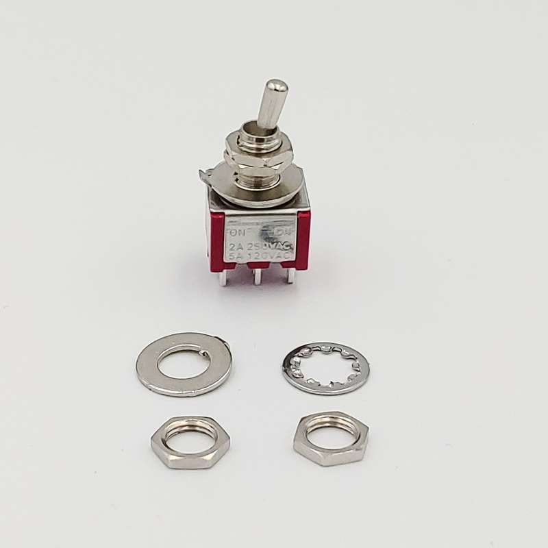 ON-ON DPDT Mini Toggle switch - Custom Short Handle