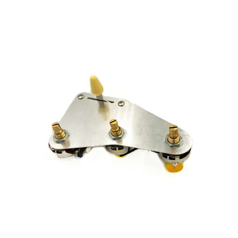 H/S/S with "Auto Split Mod" Prewired Electronic Assembly for Stratocaster type guitars - Solderless