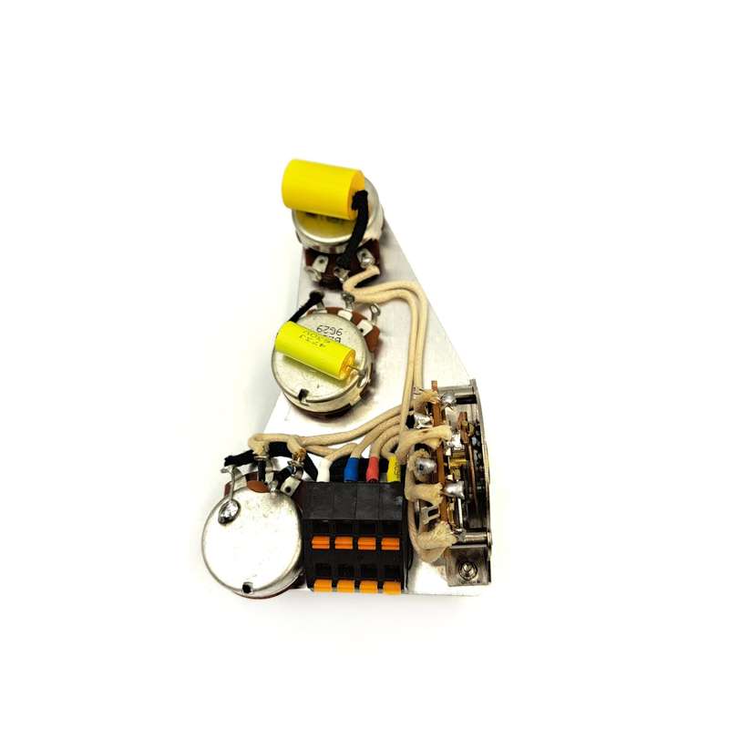 H/S/S with "Auto Split Mod" Prewired Electronic Assembly for Stratocaster type guitars - Solderless