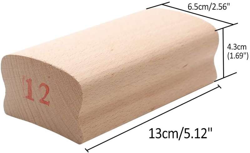 Guitar radius sanding block