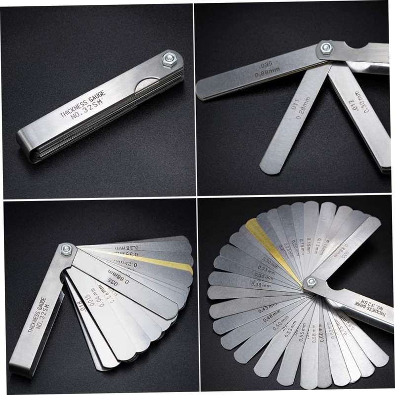 32 Blade Stainless Steel Feeler Gauges