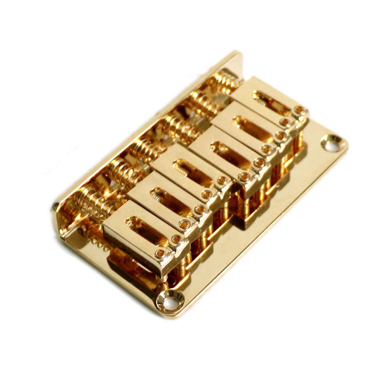 Gold 2-Point Fixed Strat Bridge