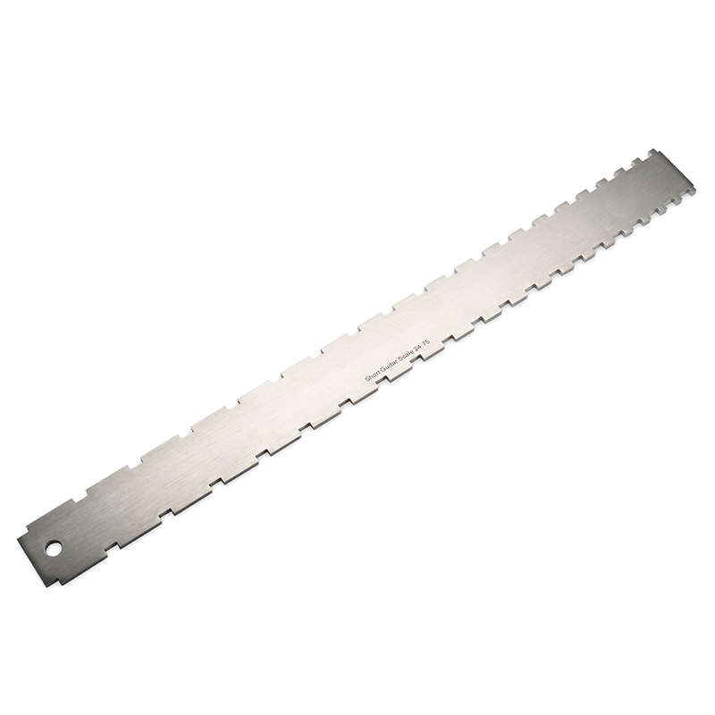 Notched Straight Edge - Dual Scale Length - 3.9mm Thickness