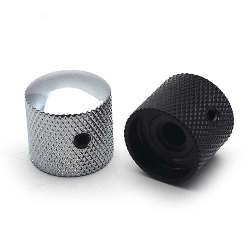 Metal Knob - Push On with Tightening Screw (18mm)