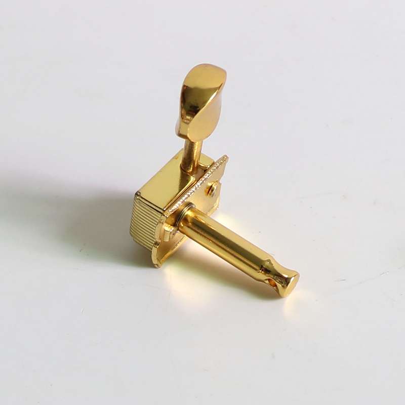 Gold Vintage Kluson Style Tuners Set of 6 Right - Hole through posts