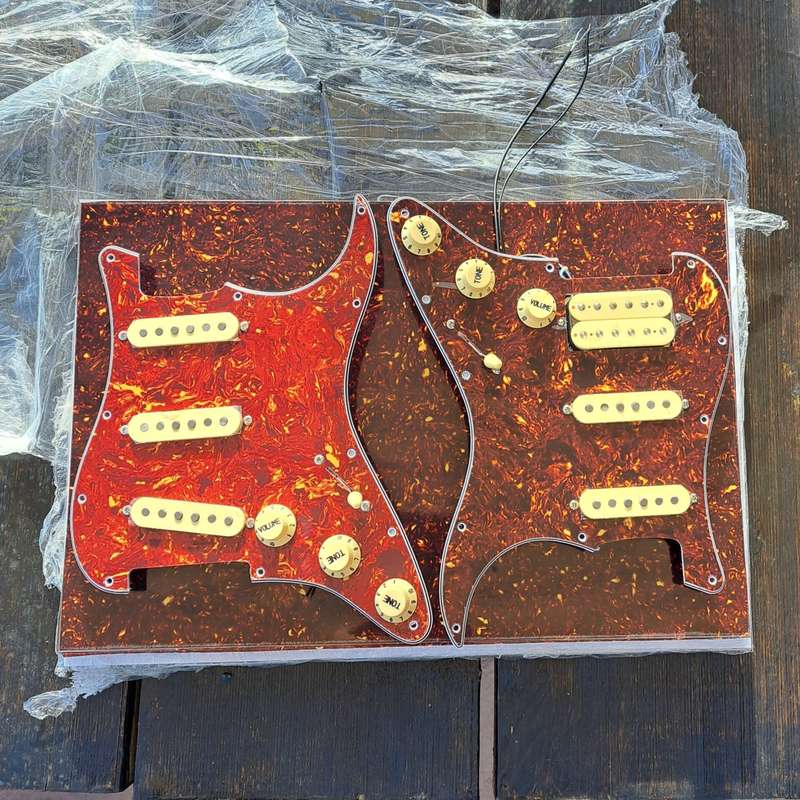 Brown Tortoise Blank Pickguard Sheet (29cmx43.5cm)