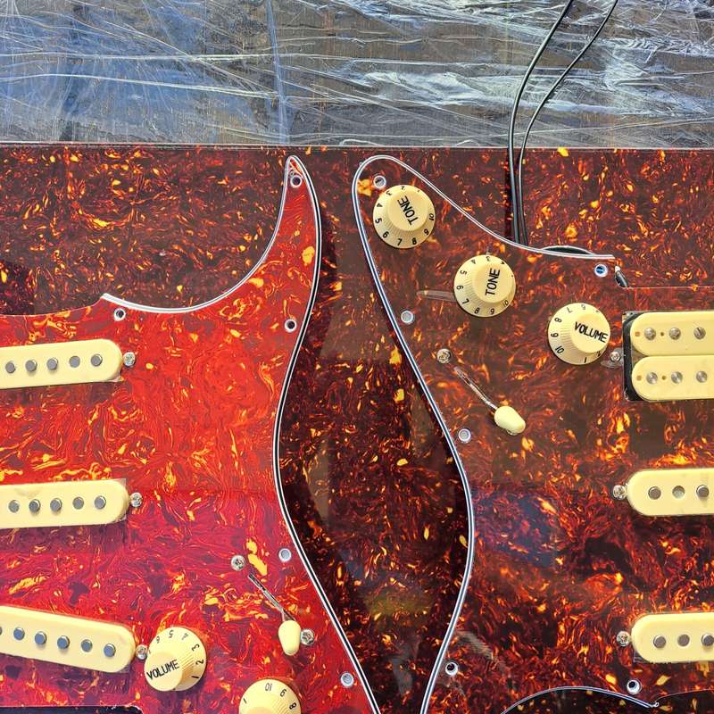 Brown Tortoise Blank Pickguard Sheet (29cmx43.5cm)