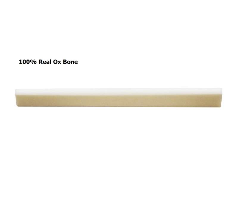 Ox Bone Saddle for Classical Guitars Type 1 (80mm)