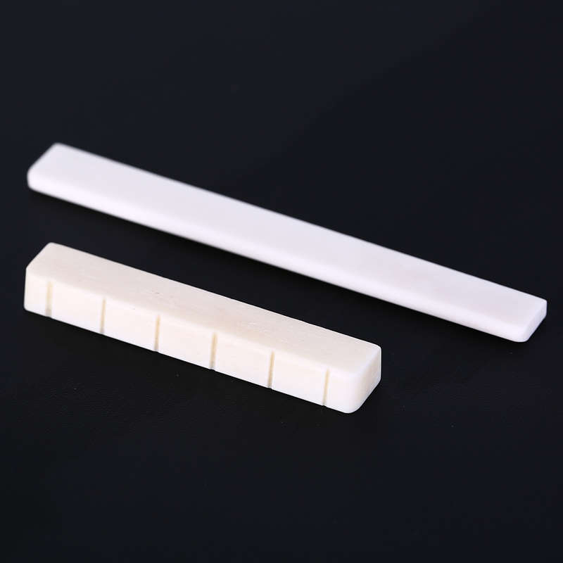 Ox Bone Saddle for Classical Guitars Type 1 (80mm)