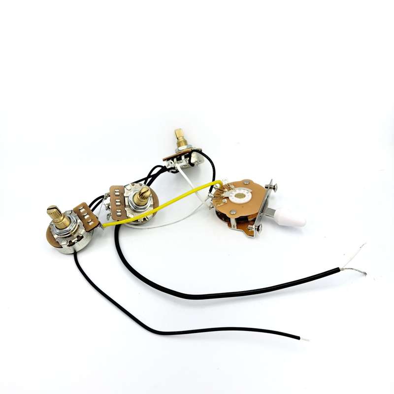 Pre-wired Electronics for HSS Strat with Auto Coil Split
