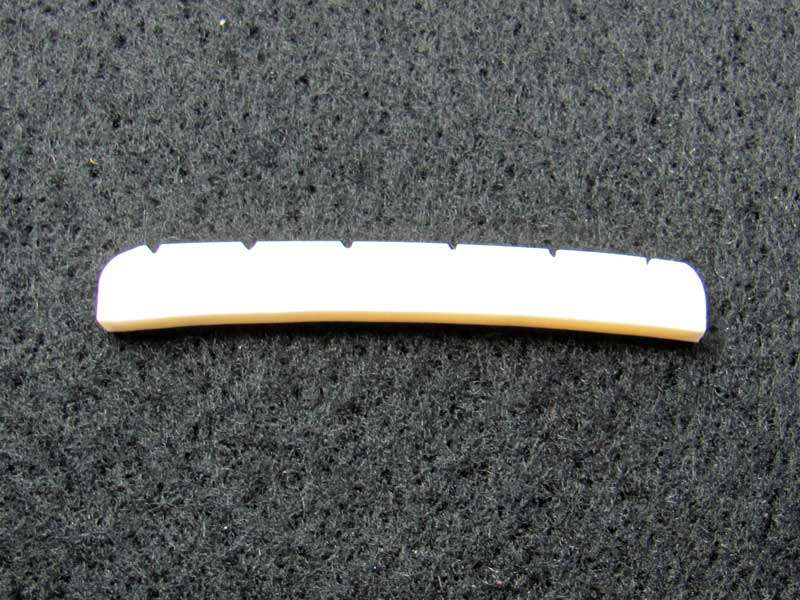 43mm Ox Bone Nut with 7.25" Radius bottom for Strat / Tele Electric Guitars