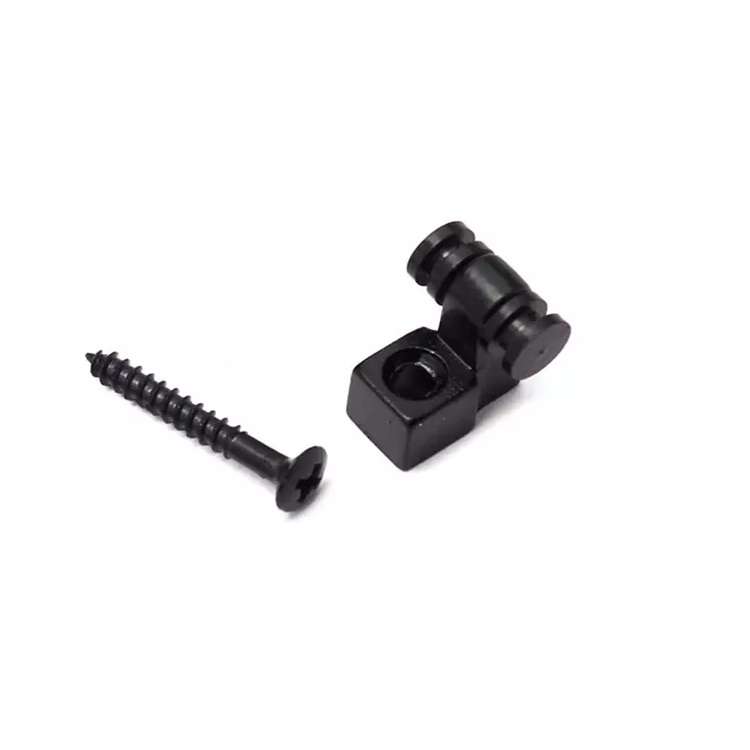 Black Guitar Roller String Retainer (Single)