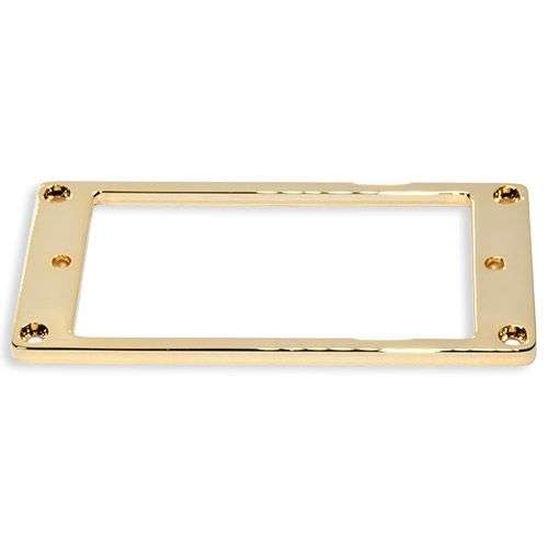 Flat style Gold Metal Humbucker guitar pickup ring