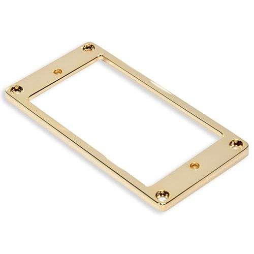 Flat style Gold Metal Humbucker guitar pickup ring