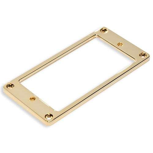 Flat style Gold Metal Humbucker guitar pickup ring