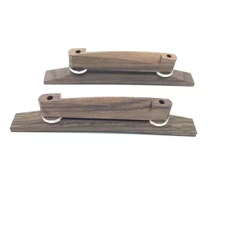 Rosewood Arch Top Jazz Guitar Bridge