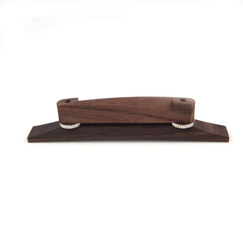 Rosewood Arch Top Jazz Guitar Bridge