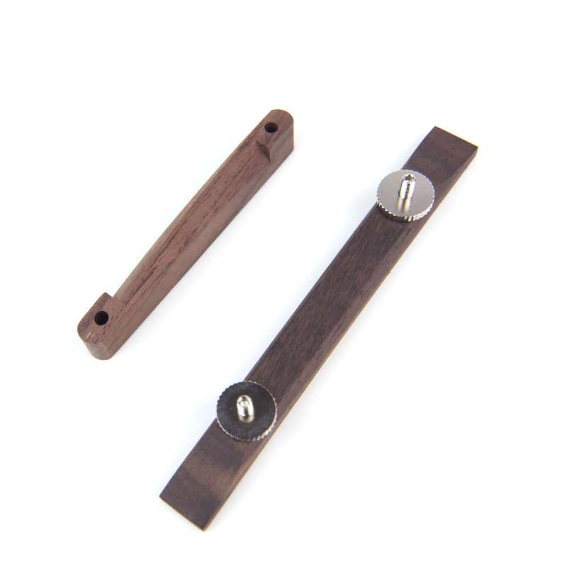 Rosewood Arch Top Jazz Guitar Bridge