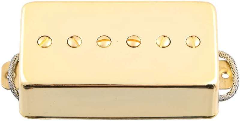 Gold Karman AlNiCo 5 Humbucker Sized P90 Guitar Pickup (Single)