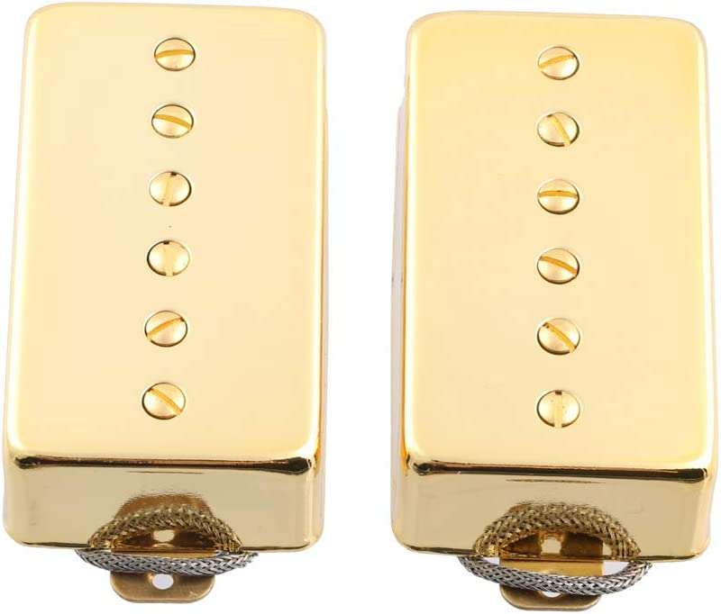 Gold Karman AlNiCo 5 Humbucker Sized P90 Guitar Pickup (Single)