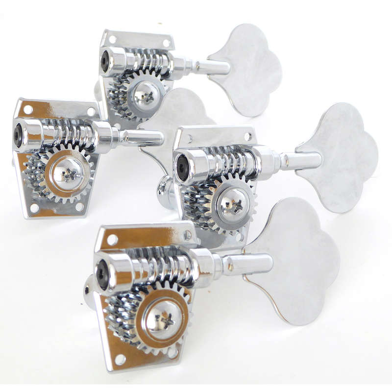 Bass Guitar Machine Head/Tuner Open Gear Style (Single)