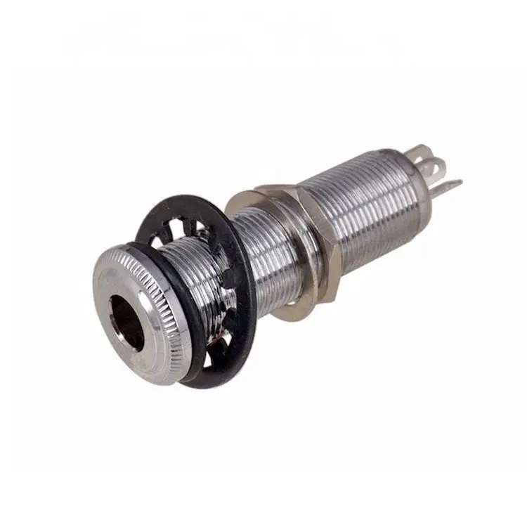 1/4'' (6.35mm) Output Barrel Jack Chrome