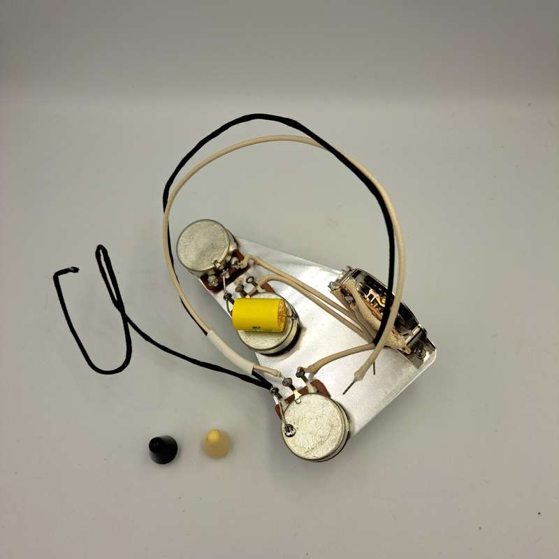 S/S/S Prewired Electronic Assembly for Stratocaster Guitars USA Layout - Solder-in