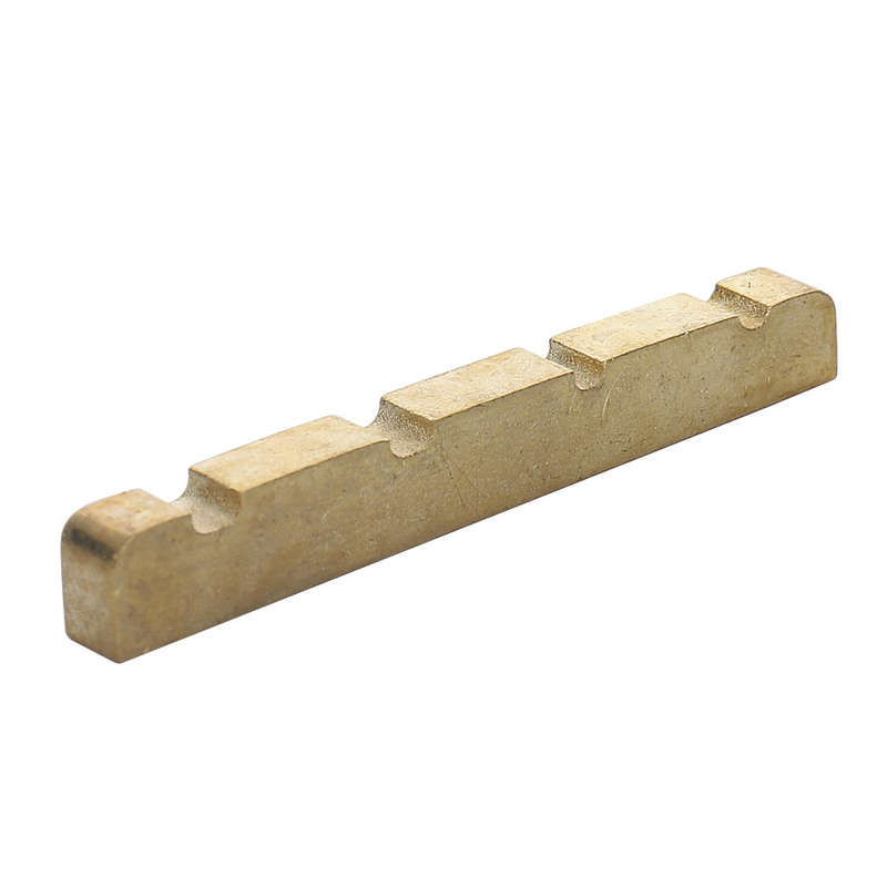 Brass Nut for 4 String Bass Guitar 38mm x 3.5mm x 5mm