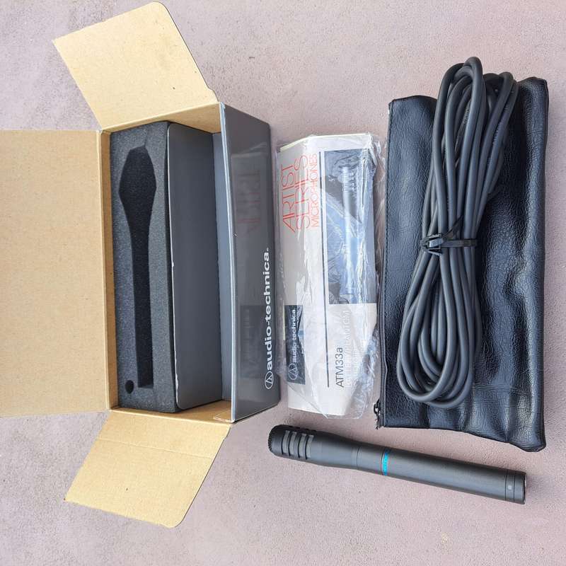 Audio-Technia Cardioid Condenser Microphone (used)