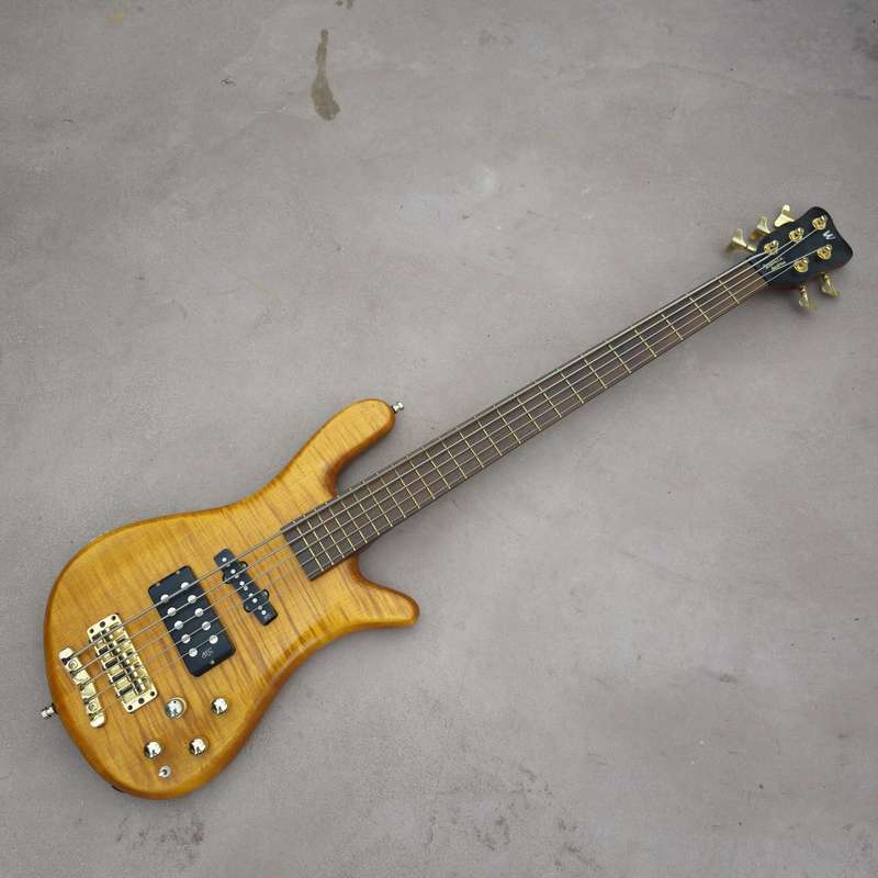 Warwick streamer lx jazzman 5 bass guitar (used)