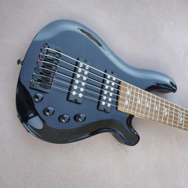 Harley Benton 6 String Bass Guitar (used)