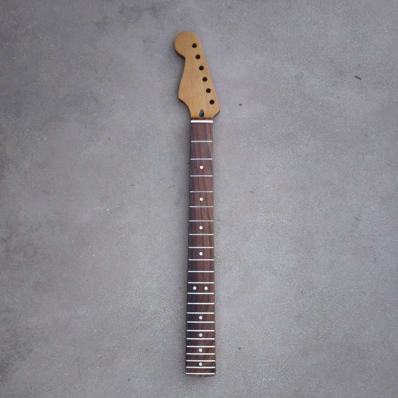 Left Hand Stratocaster Roasted Maple Neck, Rosewood Fretboard, Satin Finish